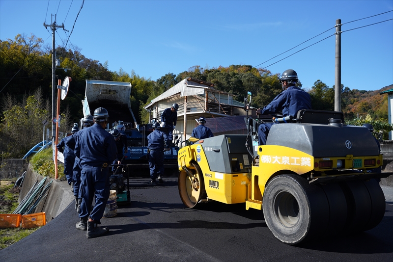 道路舗装工事